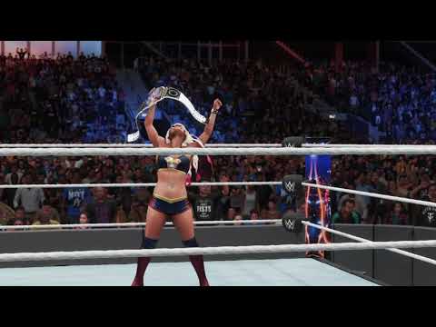 WWE 2K18 Alexa Bliss vs Nikki Bella