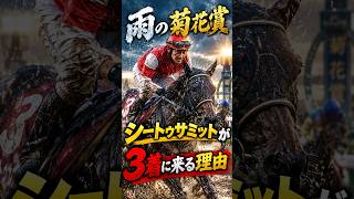 雨の菊花賞で1番強い馬はこの馬? #shorts