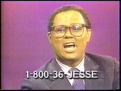 1988 Jesse Jackson [Democratic] Ad titled “Live From California”