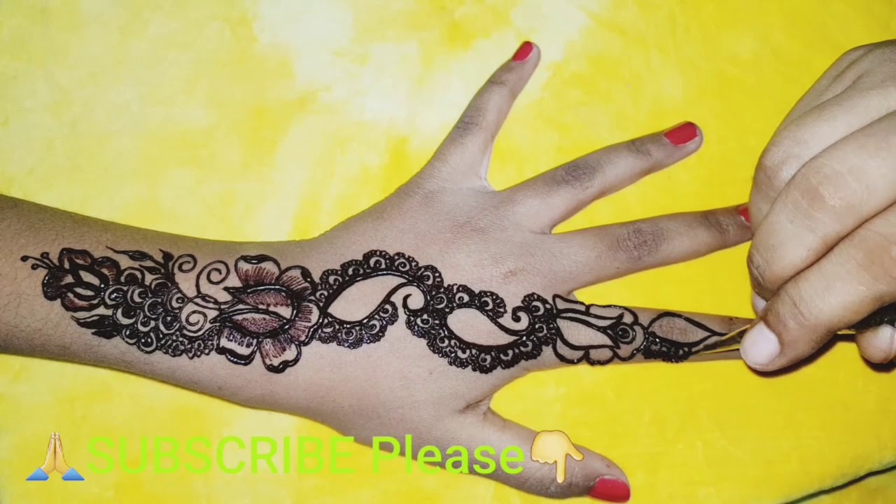 Easy Mehndi Design