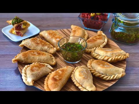 EMPANADAS DE CARNE Y CHIMICHURRI DESDE CERO | POSTRES CON IXCHEL