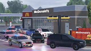 *NEW* Greenville Wisconsin McDonald's Drive Thru ROAD RAGE Roblox Roleplay