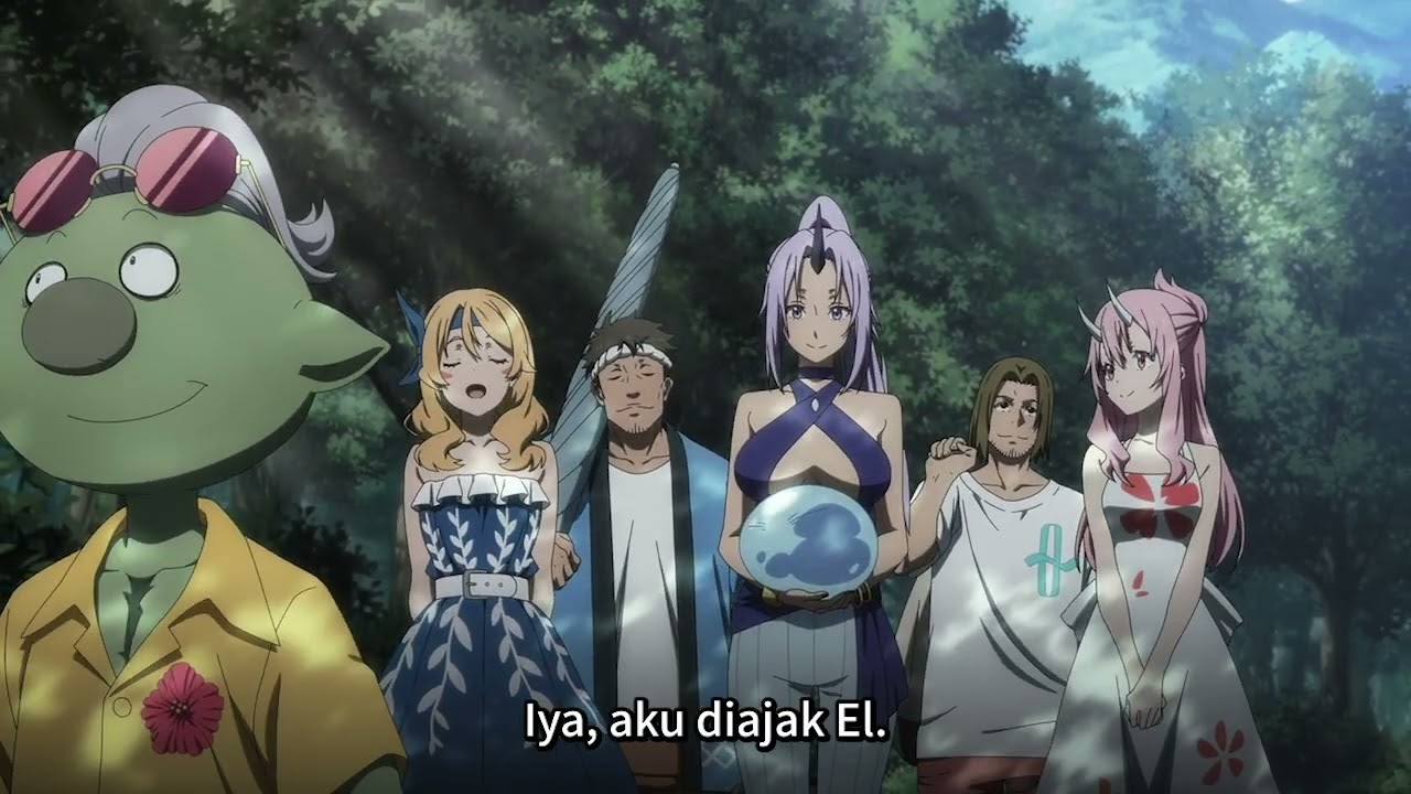 (Tensura) Bereinkarnasi Malah Menjadi Slime the Movie "Babak Air Mata Samudra Biru"