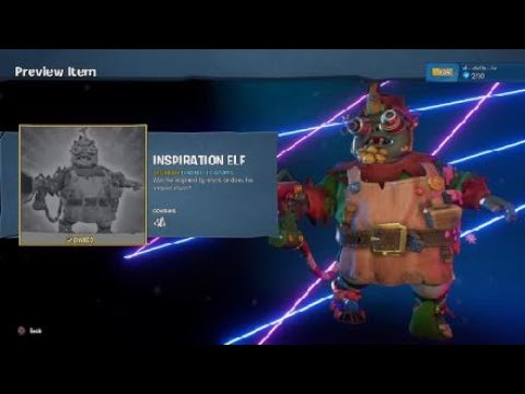 Plants vs. Zombies: Battle for Neighborville™Inspiration Elf & Feastivus Partyhat Gameplay