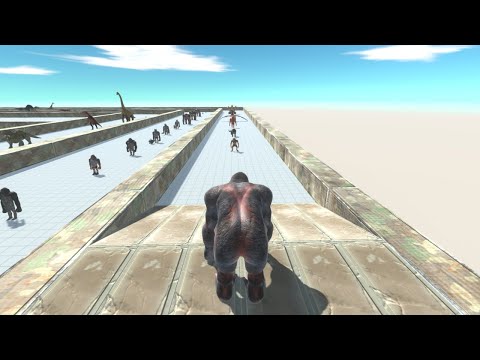 Goro the giant deathrun - Animal Revolt Battle Simulator