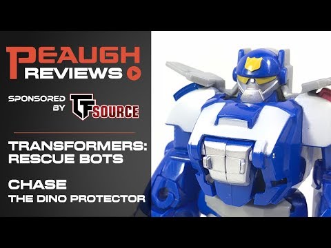 Video Review: Transformers Rescue Bots - CHASE the Dino Protector