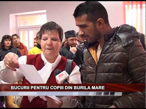 Bucurii pentru copiii din Burila Mare
