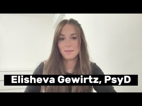 Elisheva Gewirtz Doctor of Psychology - Therapist, NY & Online