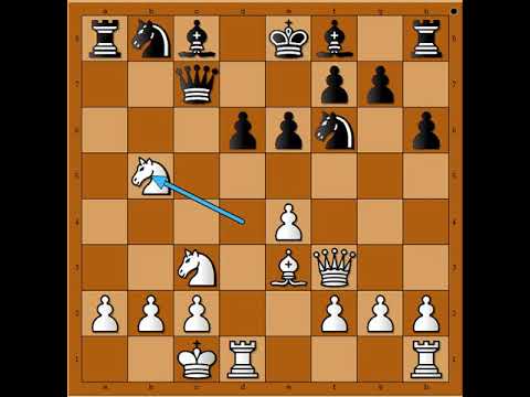 Šahovska konjica u pobedničom jurišu na Kralja🪅🪅 REMENIUK vs STEIN # 1892