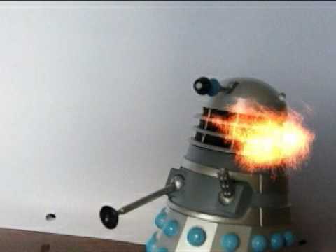 Dalek On Fire!!!