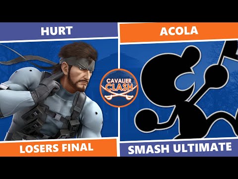 Cavalier Clash 7 - Losers Final - Hurt (Snake) Vs Acola (Mr. Game & Watch) SSBU Top 8
