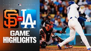 Los Angeles Dodgers vs San Francisco Giants