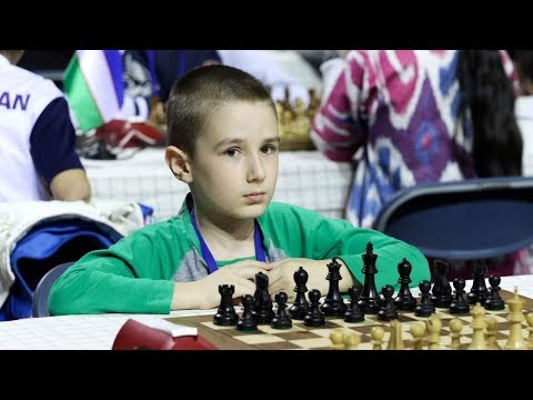 Bright CHESS moments with CM of the 8 y.o. WORLD CHAMPION #10