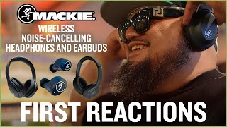 Video thumbnail for MC-50BT, MC-60BT, MP-20TWS Wireless, Noise-Cancelling Headphones and Earbuds - First Reactions by MackieTV