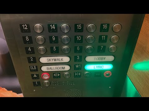 BUSY Westinghouse/Schindler Traction Elevators @ The Holiday Inn Hotel in Duluth, MN