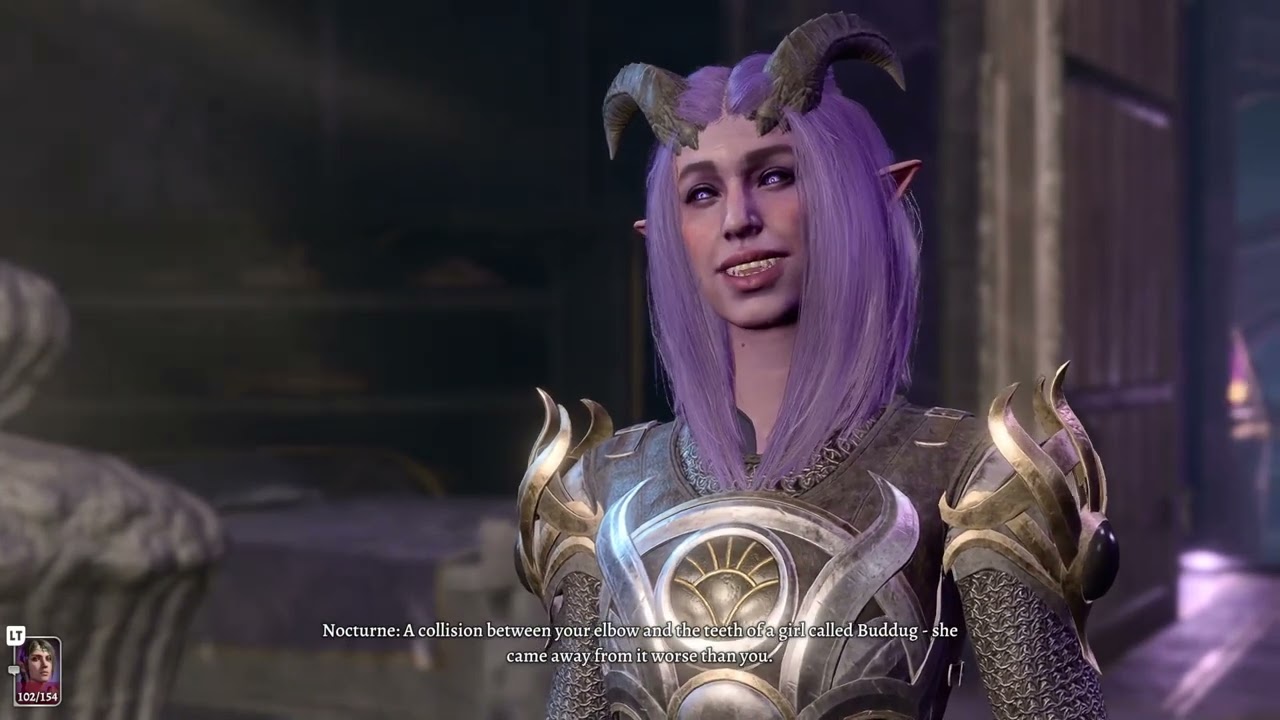 Nocturne tells Shadowheart stories of her past | Baldur's Gate 3 - YouTube