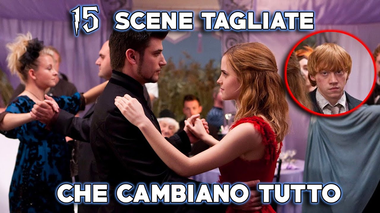 HARRY POTTER- Le 15 SCENE TAGLIATE che NON andavano cancellate dai FILM