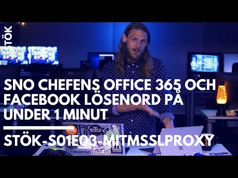 STÖK - MITM SSL PROXY INCEPTION - Sno chefens Office 365 / Facebook lösenord på under 1 minut.