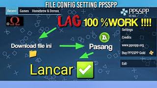 Download lagu NO RIBET ! (23 KB) File SETTINGAN PPSSPP AGAR TIDAK LAG DAN SUARA JERNIH || FILE CONFIG mp3