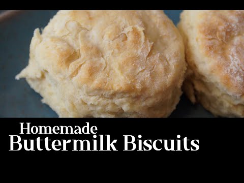 Homemade Buttermilk Biscuits | BUTTERMILK BISCUITS FROM SCRATCH | The Southern Mountain Kitchen