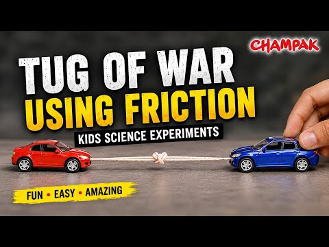 Tug Of War Using Friction - Kids Science Experiments