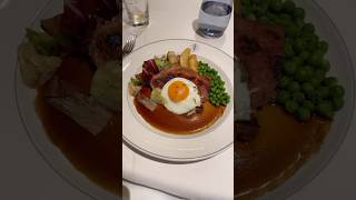 Fred Olsen Borealis Main Dining Room Dinner #cruise #cruisefood #food #cruisedining #shorts