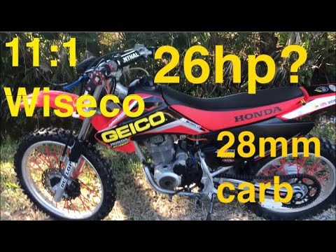 Modified Crf230f (high compression rebuild)