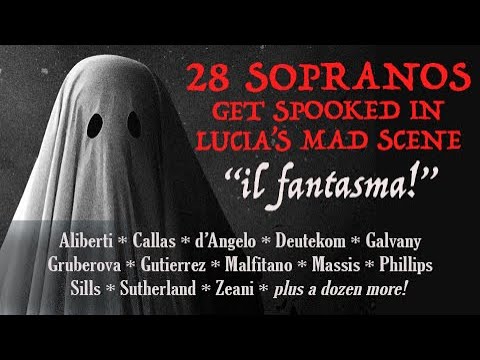 "Il fantasma" Comparison! 28 sopranos are terrified in Donizetti's LUCIA DI LAMMERMOOR mad scene! 👻