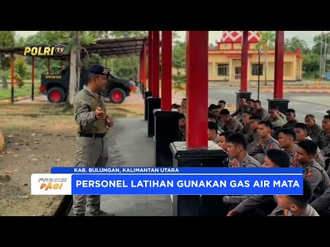 PERSONEL DITSAMAPTA POLDA KALTARA MELAKSANAKAN LATIHAN PENINGKATAN KEMAMPUAN MENEMBAK GAS AIR MATA