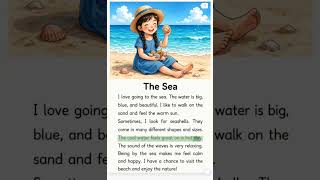the sea | text for English beginners