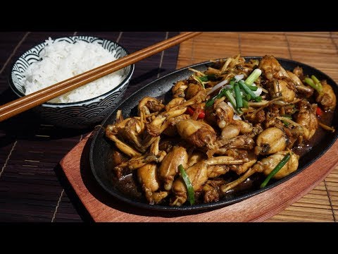 Sizzling Ginger & Black Bean Frog Legs - Morgane Recipes