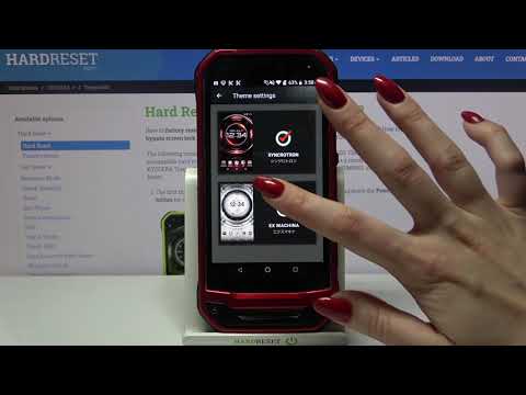 How to Change Device Theme on KYOCERA Torque G03? – Personalize Theme