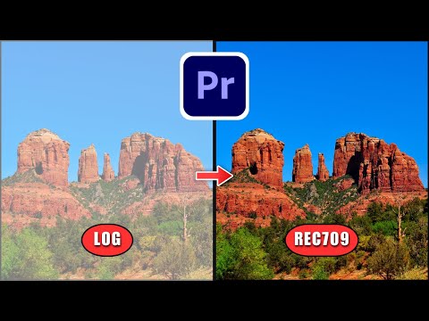 How to Automatically Change LOG TO REC709 in Premiere Pro 2026