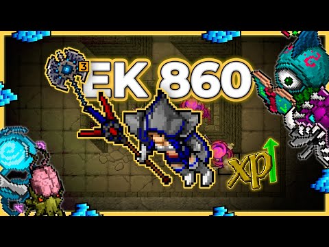 EK 860 Hunt x4 Secret Library Energy Section 10.5kk/h Raw - Tibia Hunt [13.10] #tibia #tibiahunt
