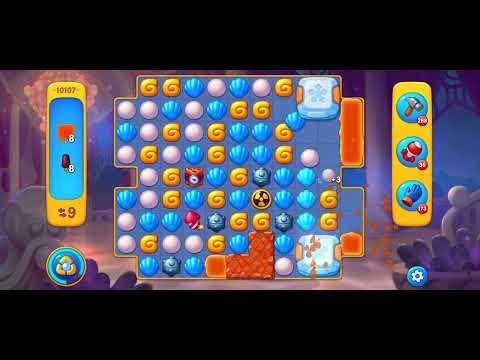 Fishdom level 10107 no boosters フィッシュダム ノーマル