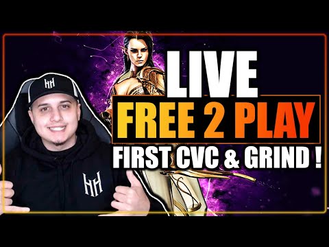 🔴 LIVE | FREE TO PLAY 2023 | FIRST CVC & GRIND STREAM !! | Raid Shadow Legends
