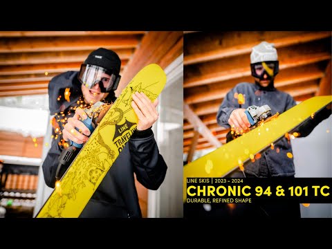 All-New LINE Chronic 94 and 101 TC Skis - A Durable, Refined Shape