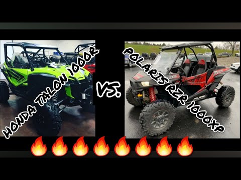 Honda Talon vs Polaris RZR