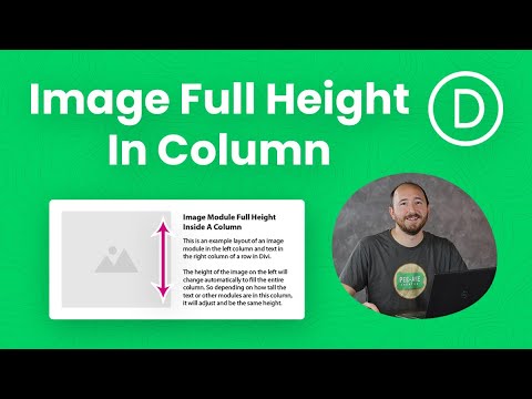 How To Make An Image Module Fill The Column Height In Divi