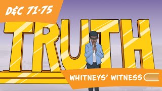 Come Follow Me LDS 2021 D&C 71-75 (June 28 - July 4) (Doctrine and Covenants) - Whitneys' Witness