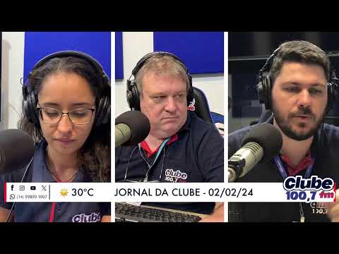 Jornal da Clube - 02/02/24 - Edição do Almoço