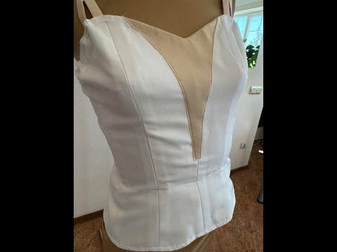 Basic bodice for the ballet tutu without decor T 0009 - video 22