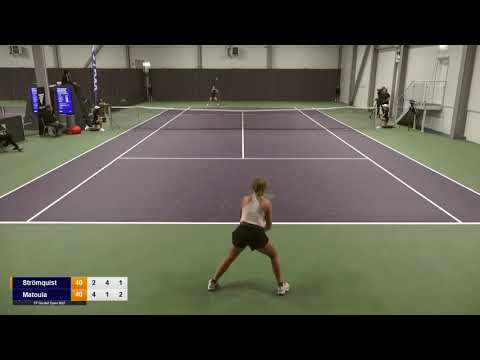 Tilde Strömquist - Martha Matoula - Highlights, Final, TP/Gardell Open RQT