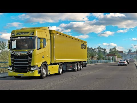 ETS2 1.36 - SCANIA S580 V8 - Trip: Ruse - Kozloduy