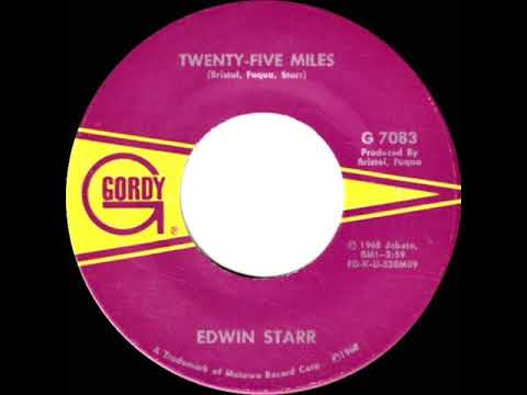 1969 HITS ARCHIVE: Twenty-Five Miles - Edwin Starr (mono)