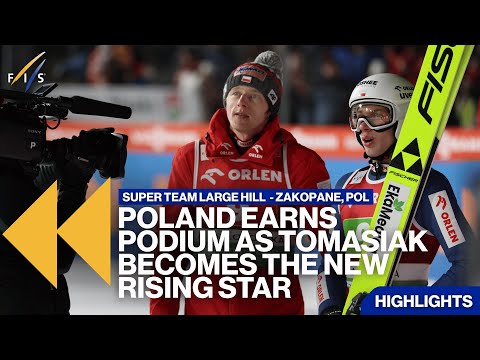Poland team doesn't leave the home crowd without excitement! | Highlights | FIS Ski Jumping