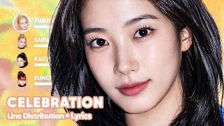 Download lagu LE SSERAFIM - CELEBRATION (Line Distribution   Lyrics Karaoke) PATREON REQUESTED mp3