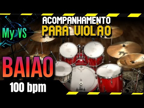 🥁 BAIÃO BATTERY LOOP for Playing and Composing | bpm 100 [Updated]