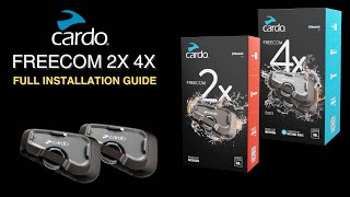 How to Install Cardo Freecom 2x & 4x | Step-by-Step Guide