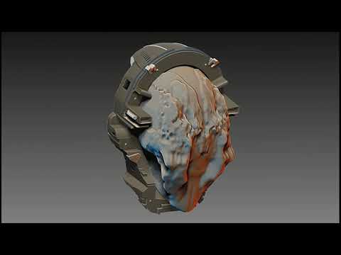Hard surface concept in Zbrush 2021.7